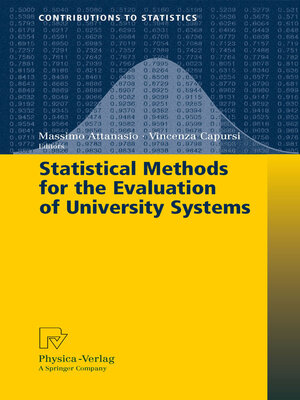 cover image of Statistical Methods for the Evaluation of University Systems